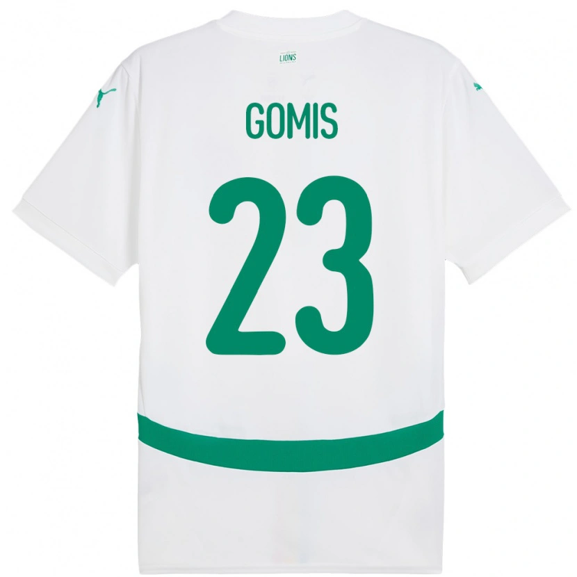 Danxen Damen Senegal Alfred Gomis #23 Weiß Heimtrikot Trikot 24-26 T-Shirt