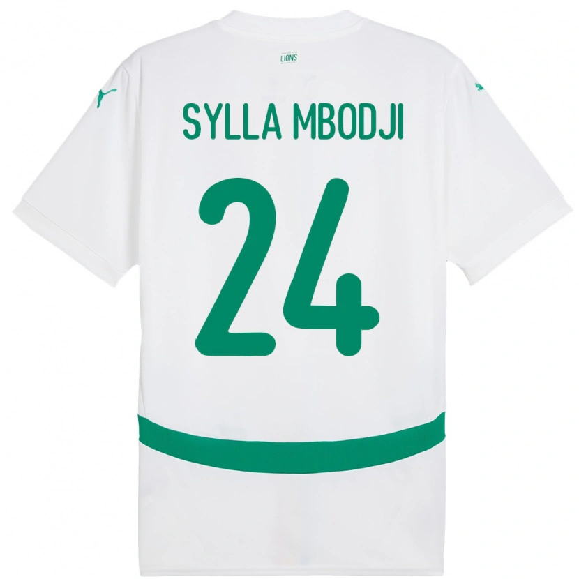 Danxen Damen Senegal Coumba Sylla Mbodji #24 Weiß Heimtrikot Trikot 24-26 T-Shirt