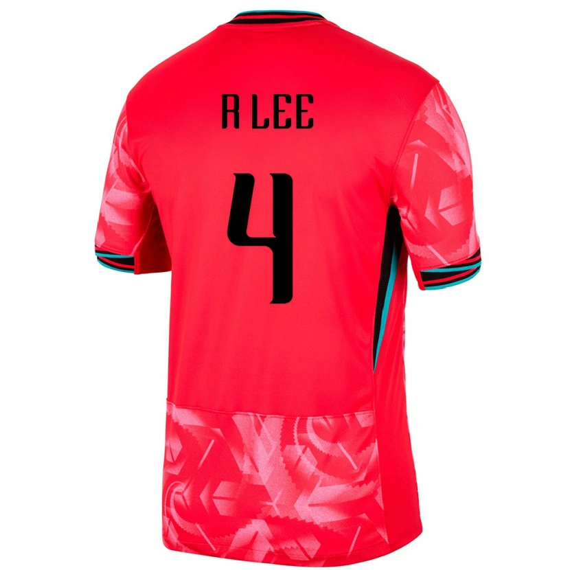 Danxen Damen Südkorea Lee Rim #4 Rot Heimtrikot Trikot 24-26 T-Shirt