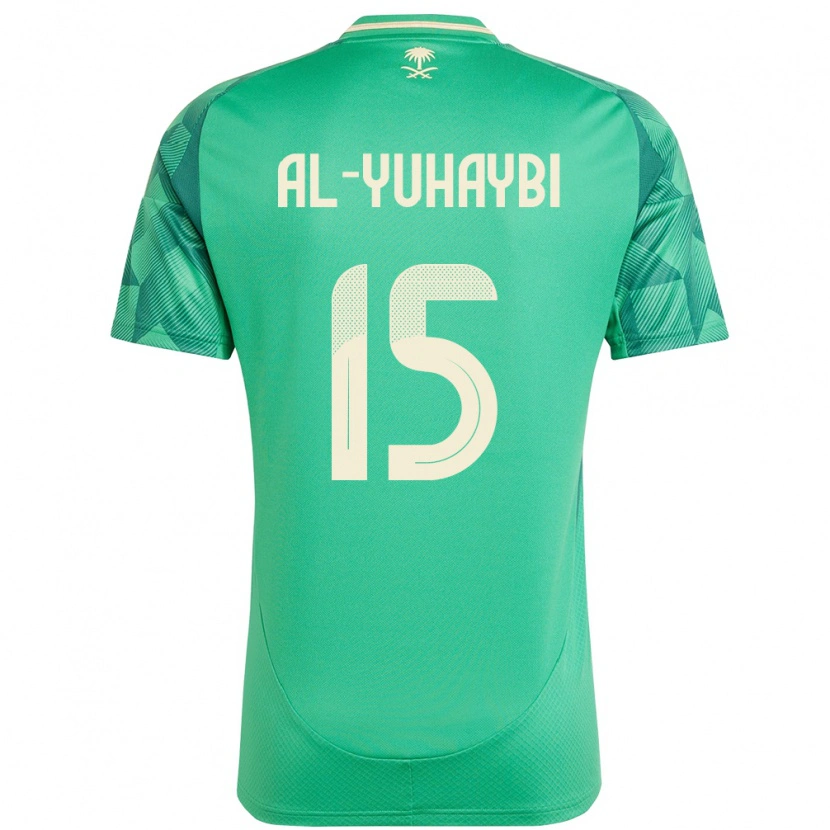 Danxen Damen Saudi-Arabien Amar Al-Yuhaybi #15 Grün Heimtrikot Trikot 24-26 T-Shirt