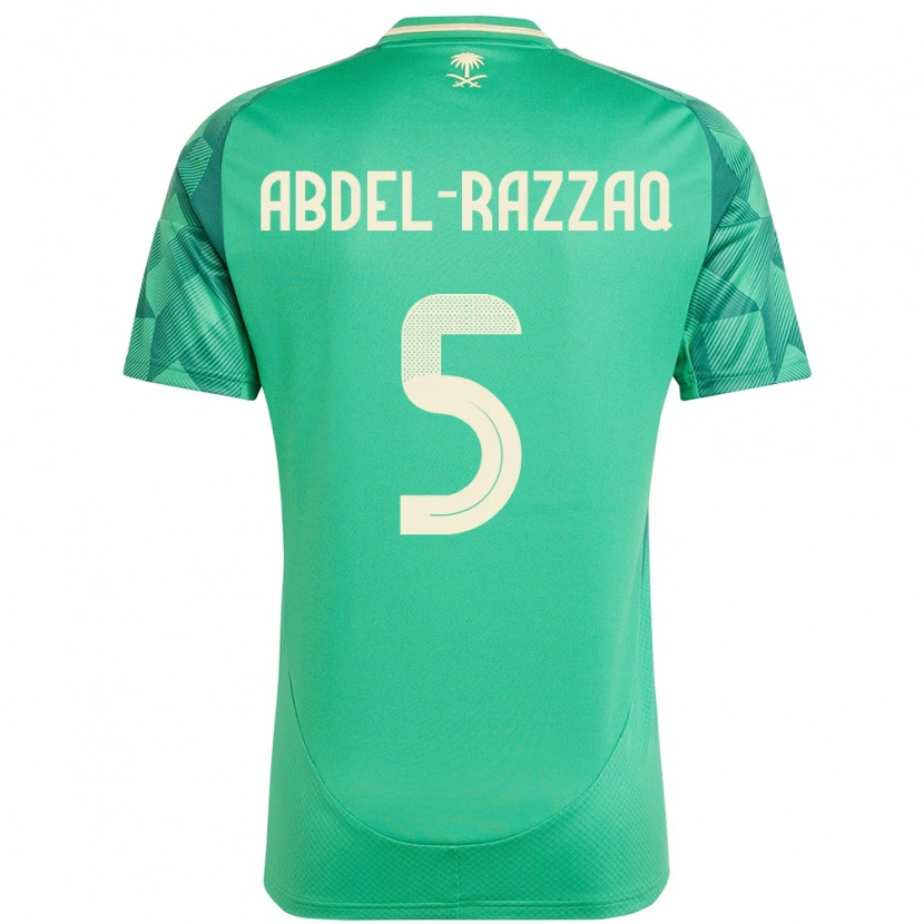 Danxen Damen Saudi-Arabien Lana Abdel Razzaq #5 Grün Heimtrikot Trikot 24-26 T-Shirt