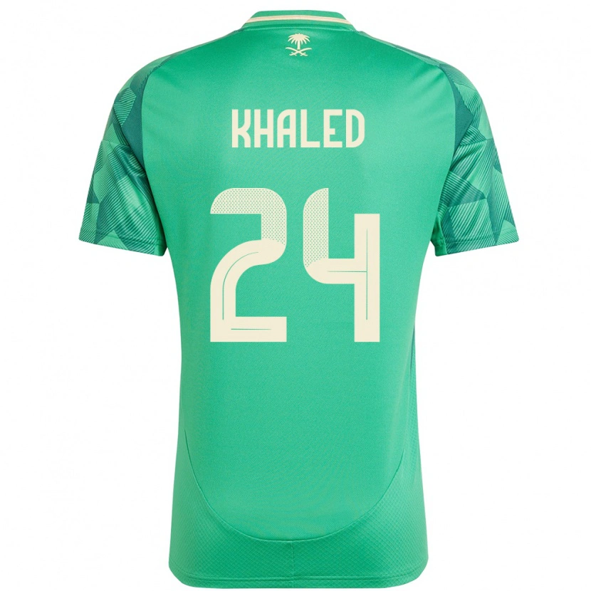 Danxen Damen Saudi-Arabien Atheer Khaled #24 Grün Heimtrikot Trikot 24-26 T-Shirt