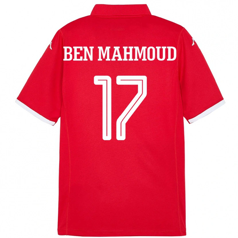 Danxen Damen Tunesien Yessine Ben Mahmoud #17 Rot Heimtrikot Trikot 24-26 T-Shirt
