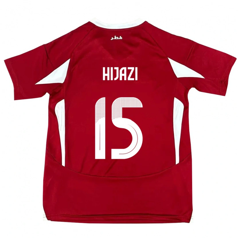Danxen Damen Katar Asalet Hijazi #15 Rot Heimtrikot Trikot 24-26 T-Shirt