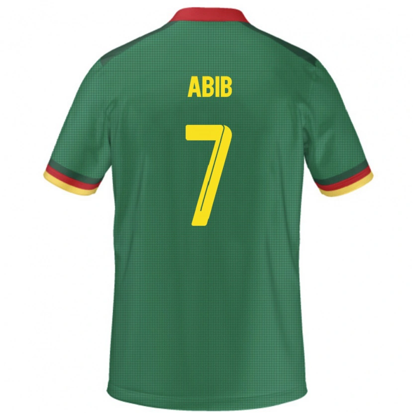 Danxen Damen Kamerun Tize Abib #7 Grün Heimtrikot Trikot 24-26 T-Shirt