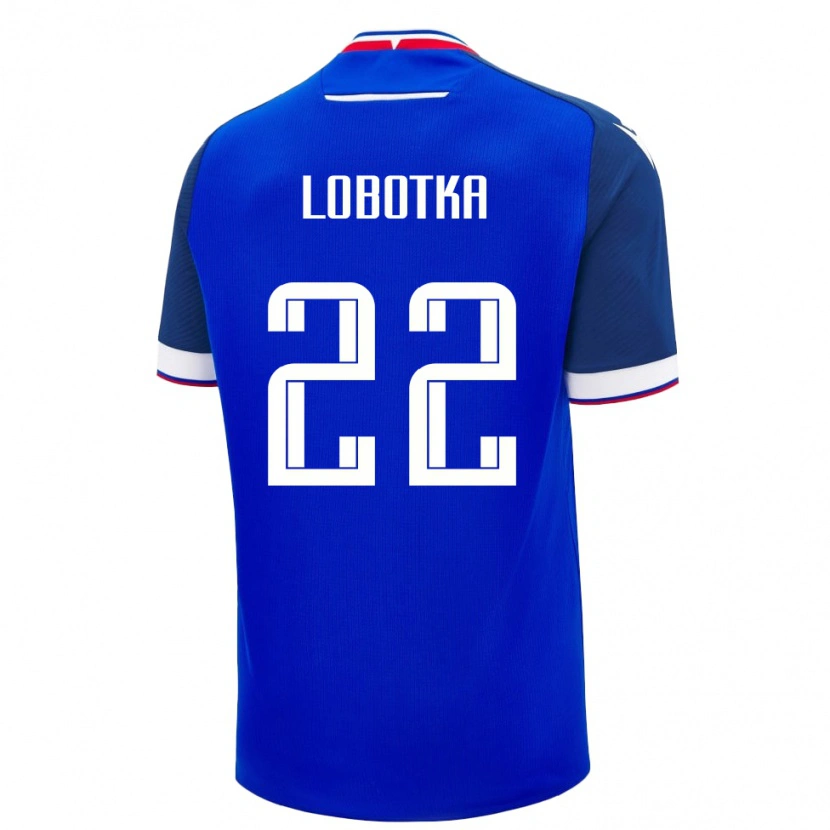 Danxen Damen Slowakei Stanislav Lobotka #22 Blau Heimtrikot Trikot 24-26 T-Shirt