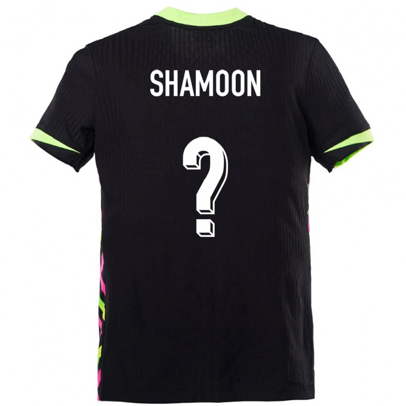 Danxen Damen Australien Charbel Shamoon #0 Dunkelblau Auswärtstrikot Trikot 24-26 T-Shirt