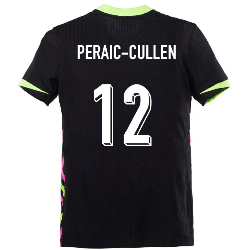 Danxen Damen Australien Dylan Peraić-Cullen #12 Dunkelblau Auswärtstrikot Trikot 24-26 T-Shirt