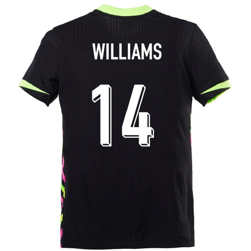 Danxen Damen Australien Tyler Williams #14 Dunkelblau Auswärtstrikot Trikot 24-26 T-Shirt
