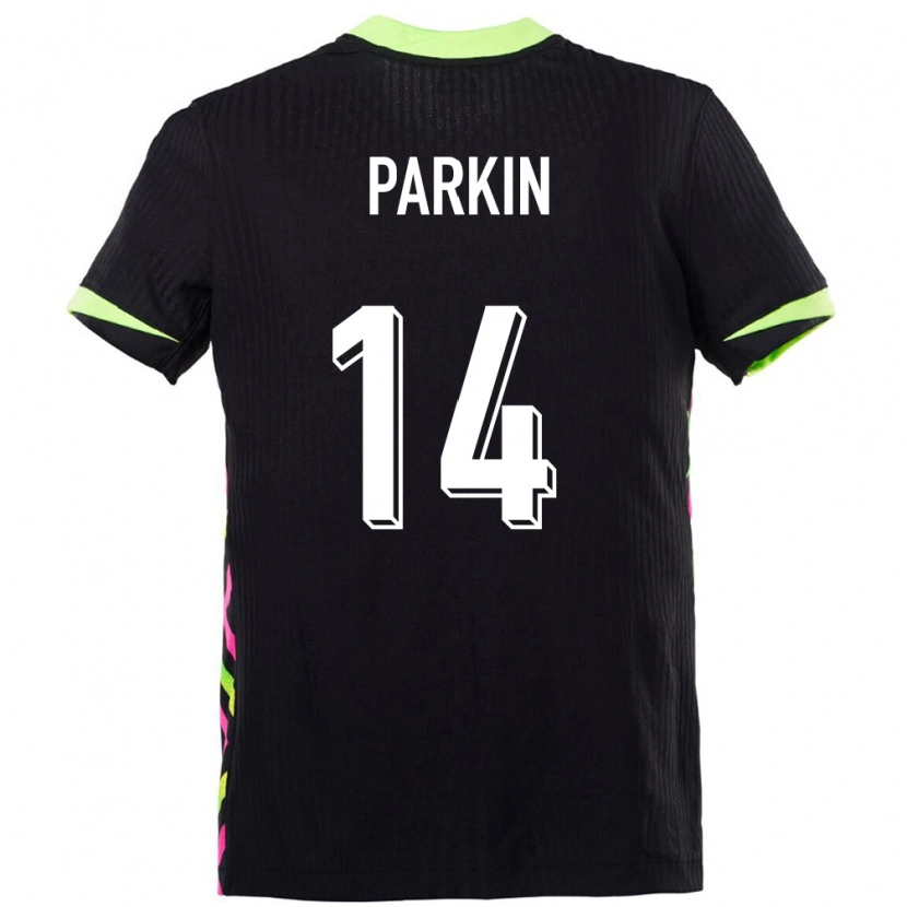 Danxen Damen Australien Charlie Parkin #14 Dunkelblau Auswärtstrikot Trikot 24-26 T-Shirt