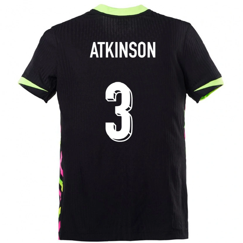 Danxen Damen Australien Nathaniel Atkinson #3 Dunkelblau Auswärtstrikot Trikot 24-26 T-Shirt