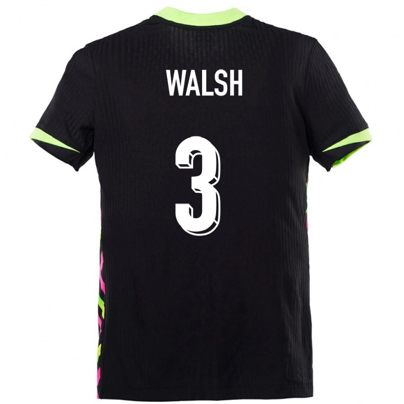 Danxen Damen Australien Daniel Walsh #3 Dunkelblau Auswärtstrikot Trikot 24-26 T-Shirt