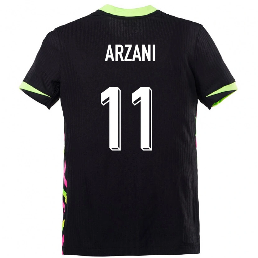 Danxen Damen Australien Daniel Arzani #11 Dunkelblau Auswärtstrikot Trikot 24-26 T-Shirt