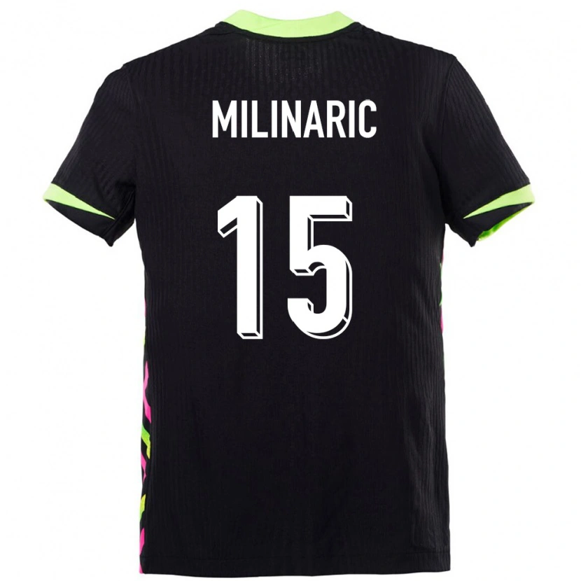Danxen Damen Australien Anton Milinaric #15 Dunkelblau Auswärtstrikot Trikot 24-26 T-Shirt
