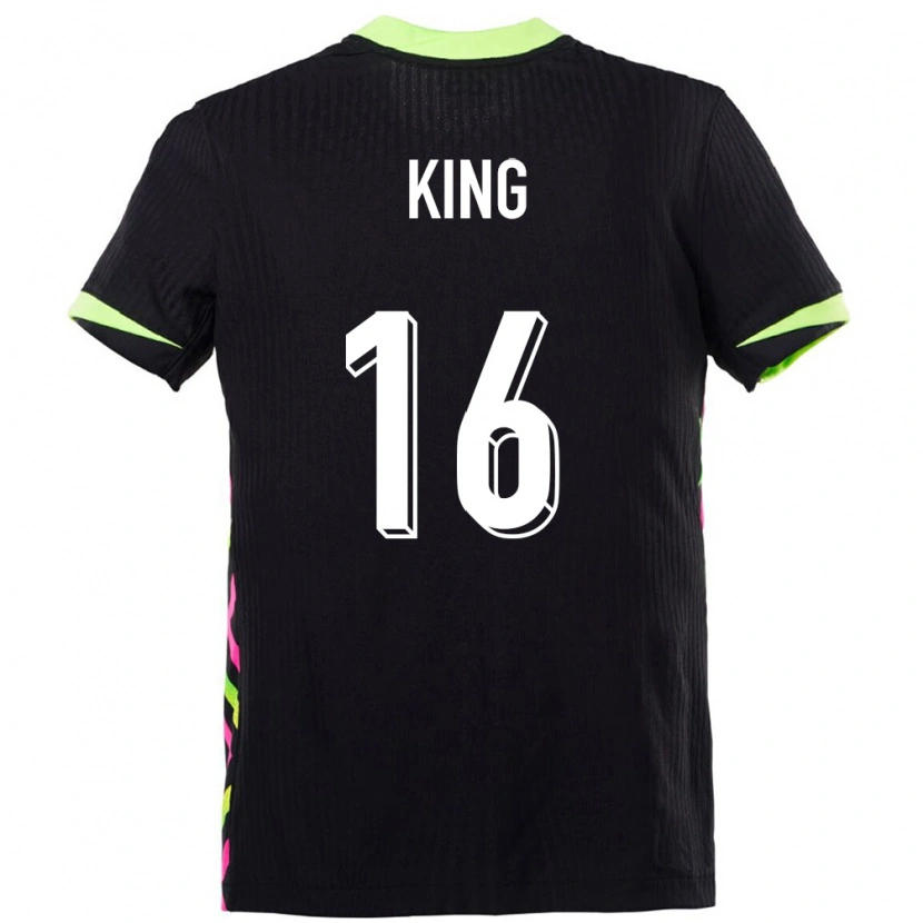 Danxen Damen Australien Joel King #16 Dunkelblau Auswärtstrikot Trikot 24-26 T-Shirt