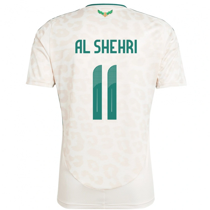 Danxen Damen Saudi-Arabien Saleh Al-Shehri #11 Weiß Auswärtstrikot Trikot 24-26 T-Shirt