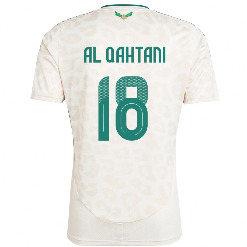 Danxen Damen Saudi-Arabien Mohammed Al-Qahtani #18 Weiß Auswärtstrikot Trikot 24-26 T-Shirt