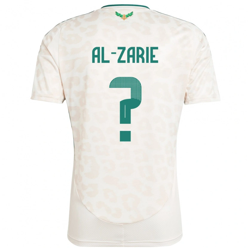 Danxen Damen Saudi-Arabien Hussain Al-Zarie #0 Weiß Auswärtstrikot Trikot 24-26 T-Shirt