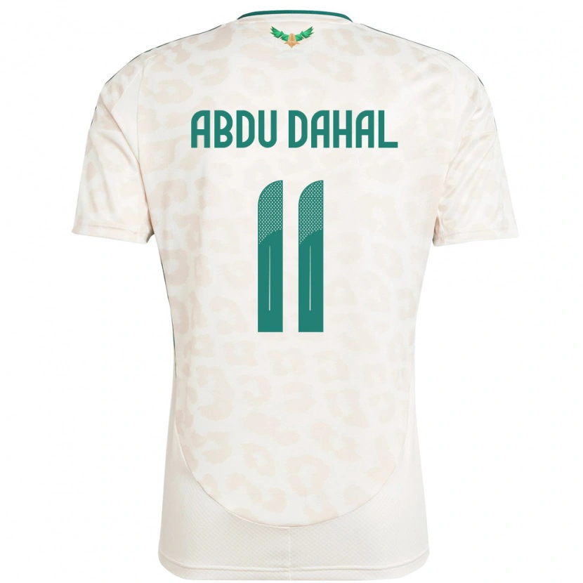 Danxen Damen Saudi-Arabien Sabri Abdu Dahal #11 Weiß Auswärtstrikot Trikot 24-26 T-Shirt