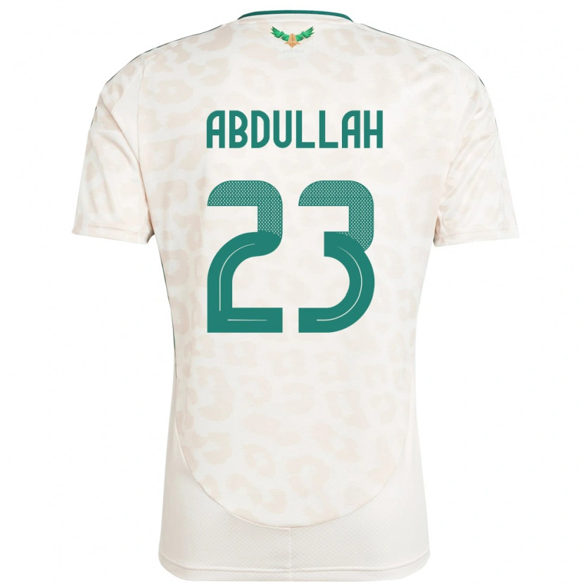 Danxen Damen Saudi-Arabien Nawaf Abdullah #23 Weiß Auswärtstrikot Trikot 24-26 T-Shirt