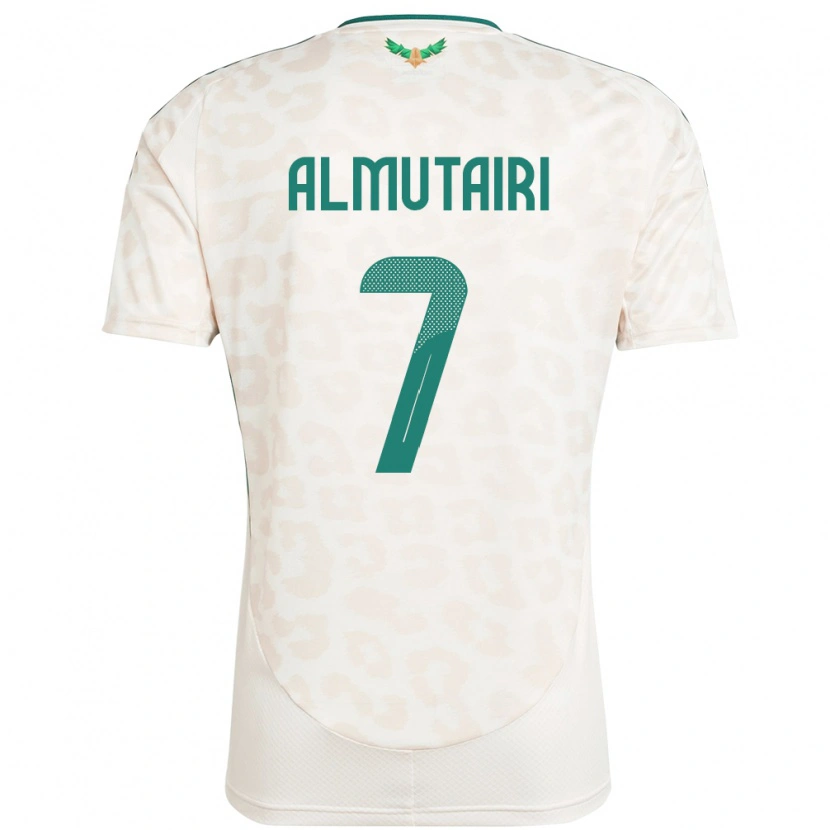 Danxen Damen Saudi-Arabien Nawaf Almutairi #7 Weiß Auswärtstrikot Trikot 24-26 T-Shirt