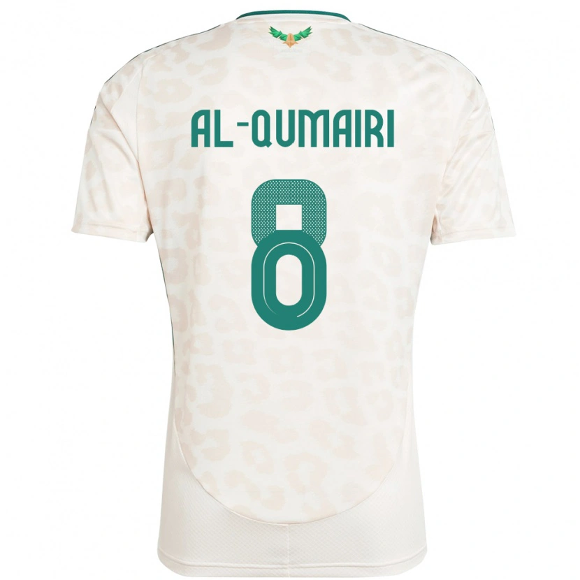 Danxen Damen Saudi-Arabien Nawaf Al Qumairi #8 Weiß Auswärtstrikot Trikot 24-26 T-Shirt