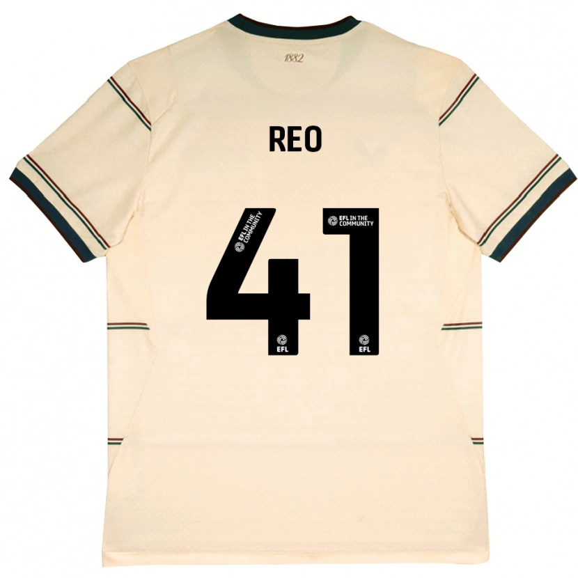 Danxen Damen Reo Hatate #41 Beige Burgund Auswärtstrikot Trikot 2026/27 T-Shirt
