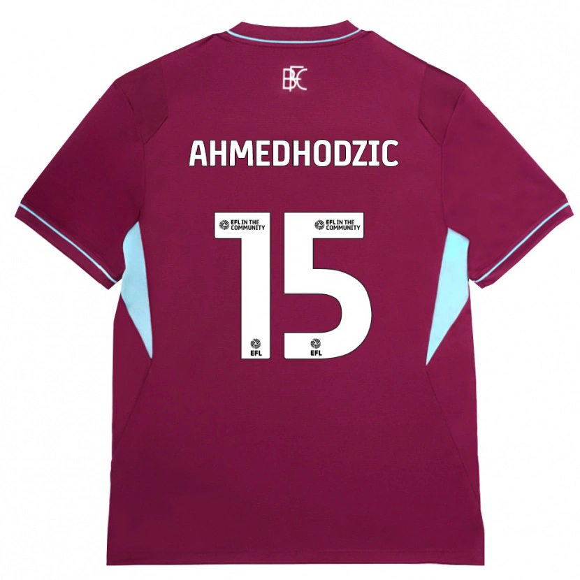 Danxen Damen Anel Ahmedhodzic #15 Burgund Grün Heimtrikot Trikot 2026/27 T-Shirt