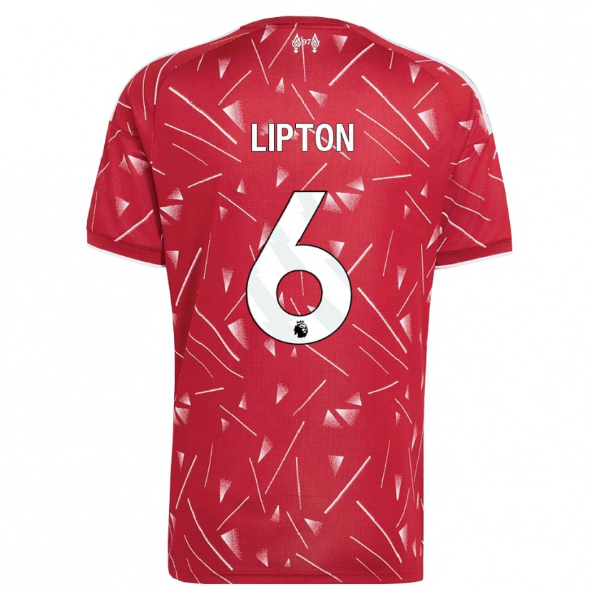 Danxen Damen Joe Lipton #6 Weiß Rot Heimtrikot Trikot 2026/27 T-Shirt