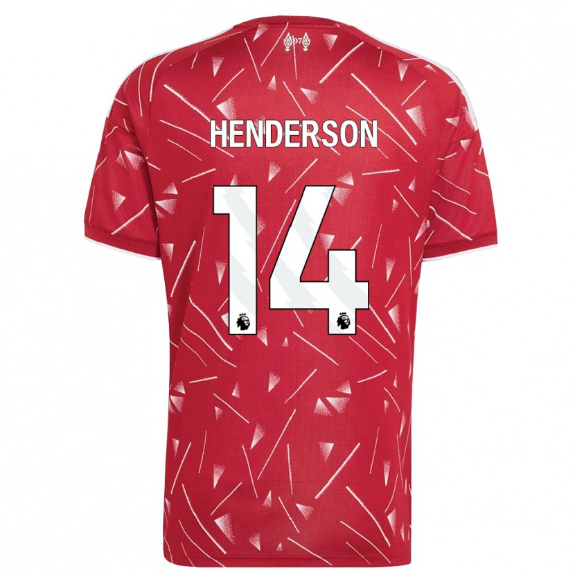 Danxen Damen Henderson #14 Weiß Rot Heimtrikot Trikot 2026/27 T-Shirt