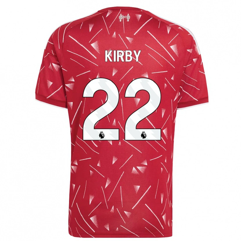 Danxen Damen Faye Kirby #22 Weiß Rot Heimtrikot Trikot 2026/27 T-Shirt