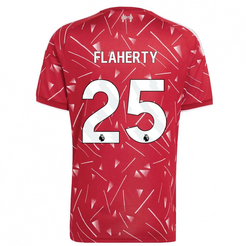 Danxen Damen Gilly Flaherty #25 Weiß Rot Heimtrikot Trikot 2026/27 T-Shirt