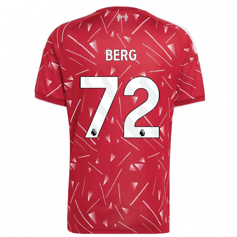 Danxen Damen Sepp Van Den Berg #72 Weiß Rot Heimtrikot Trikot 2026/27 T-Shirt