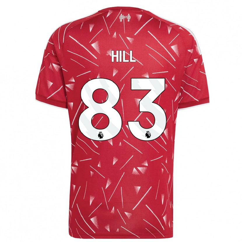 Danxen Damen Thomas Hill #83 Weiß Rot Heimtrikot Trikot 2026/27 T-Shirt