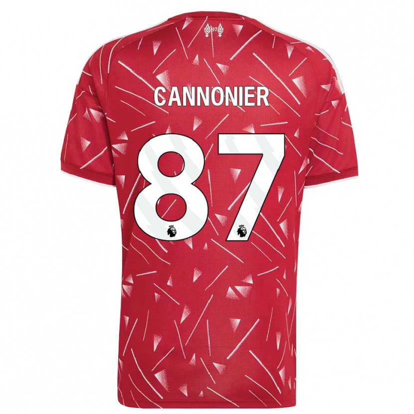 Danxen Damen Oakley Cannonier #87 Weiß Rot Heimtrikot Trikot 2026/27 T-Shirt