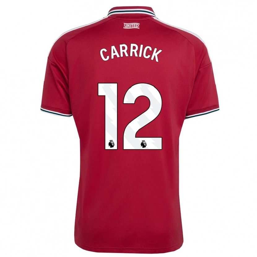 Danxen Damen Jacey Carrick #12 Rot Gelb Weiß Heimtrikot Trikot 2026/27 T-Shirt