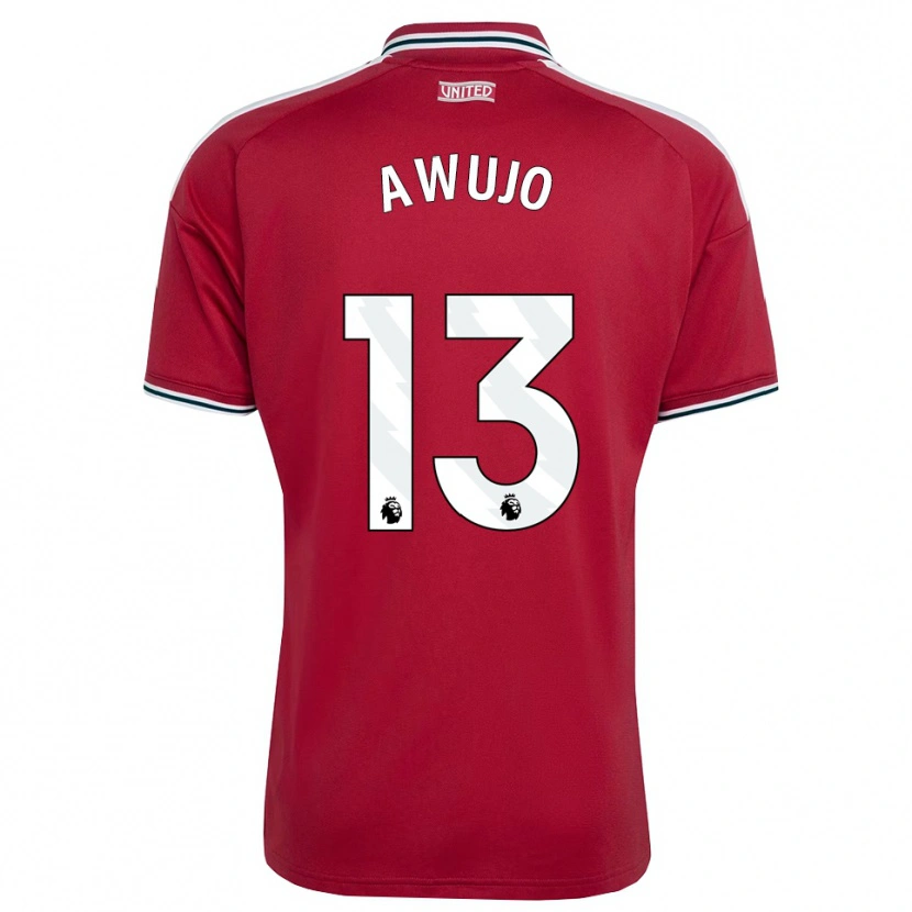 Danxen Damen Simi Awujo #13 Rot Gelb Weiß Heimtrikot Trikot 2026/27 T-Shirt