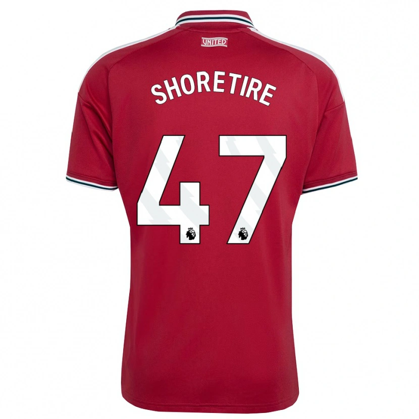 Danxen Damen Shola Shoretire #47 Rot Gelb Weiß Heimtrikot Trikot 2026/27 T-Shirt