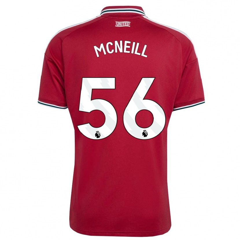 Danxen Damen Charlie Mcneill #56 Rot Gelb Weiß Heimtrikot Trikot 2026/27 T-Shirt