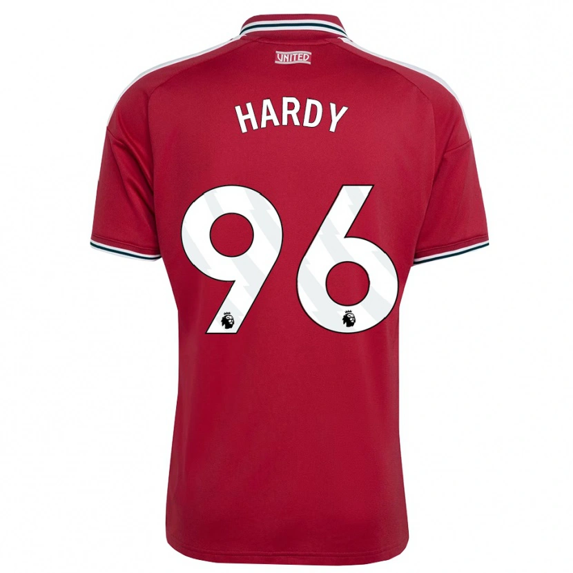 Danxen Damen Charlie Hardy #96 Rot Gelb Weiß Heimtrikot Trikot 2026/27 T-Shirt
