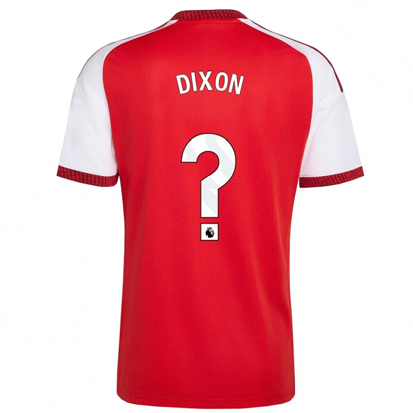 Danxen Damen Danny Dixon #0 Rot Weiß Schwarz Heimtrikot Trikot 2026/27 T-Shirt