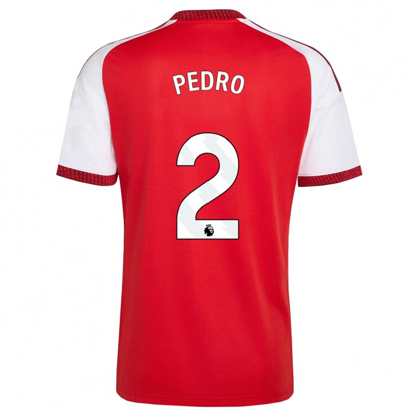 Danxen Damen Angelinou Pedro #2 Rot Weiß Schwarz Heimtrikot Trikot 2026/27 T-Shirt