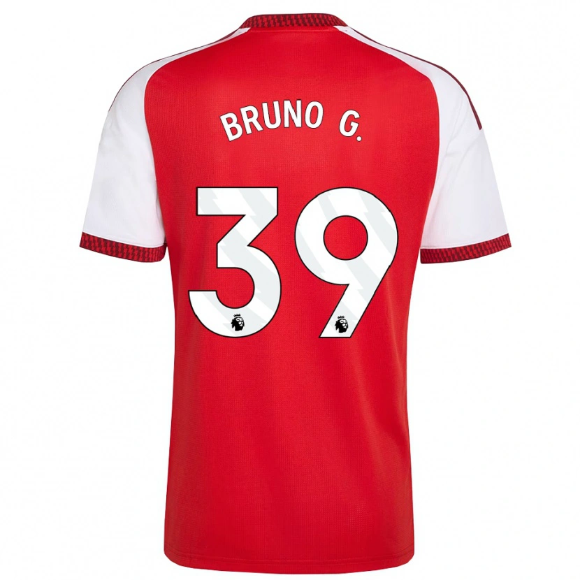 Danxen Damen Bruno Guimarães #39 Rot Weiß Schwarz Heimtrikot Trikot 2026/27 T-Shirt
