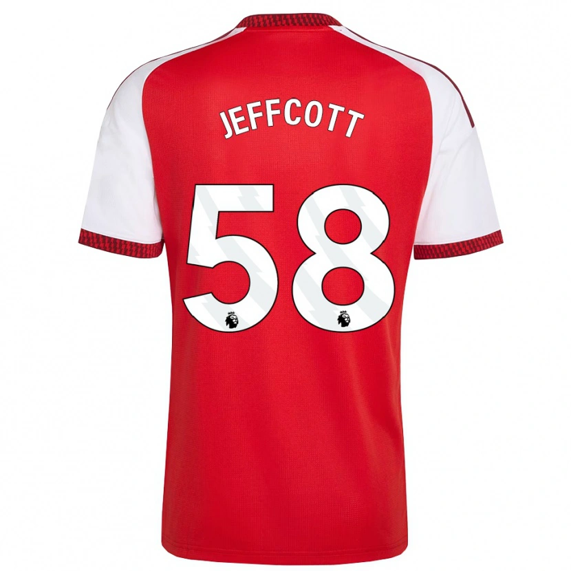 Danxen Damen Henry Jeffcott #58 Rot Weiß Schwarz Heimtrikot Trikot 2026/27 T-Shirt