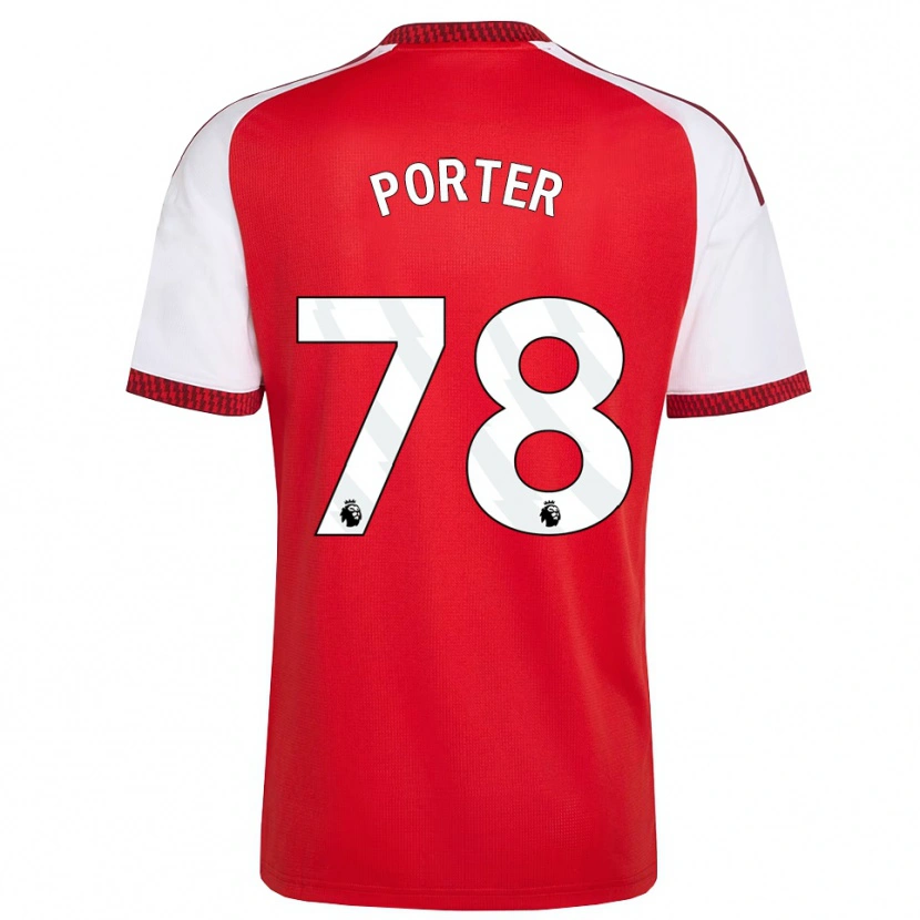 Danxen Damen Jack Porter #78 Rot Weiß Schwarz Heimtrikot Trikot 2026/27 T-Shirt