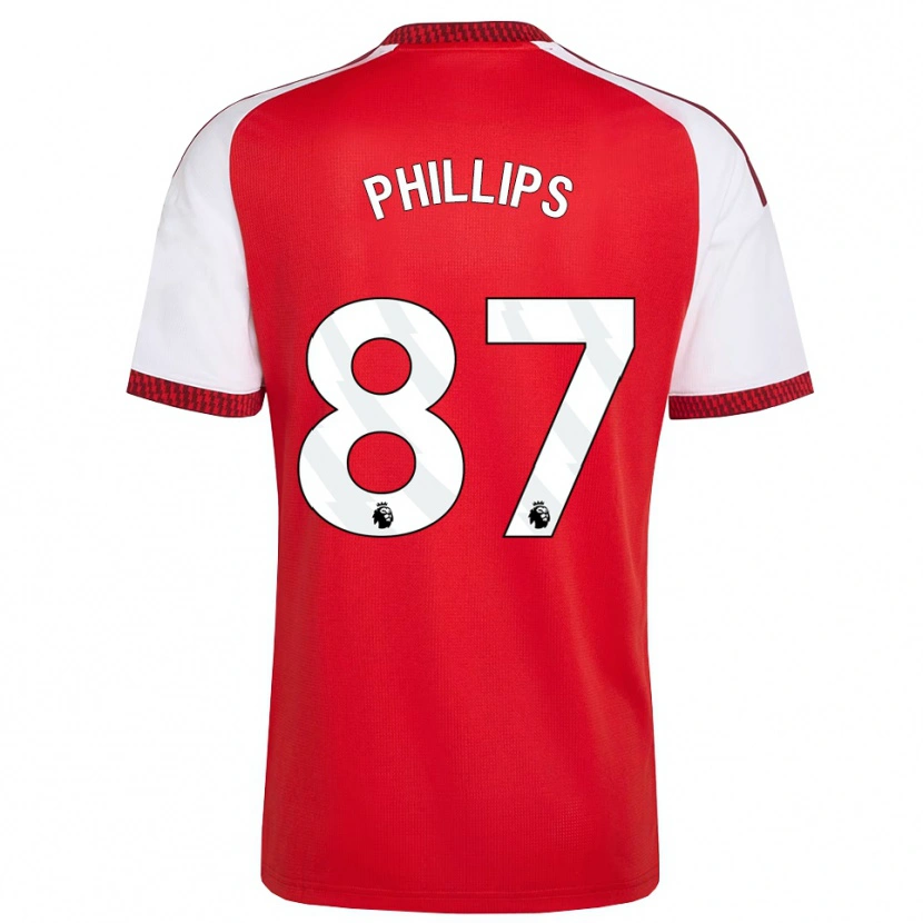 Danxen Damen Bowen Phillips #87 Rot Weiß Schwarz Heimtrikot Trikot 2026/27 T-Shirt