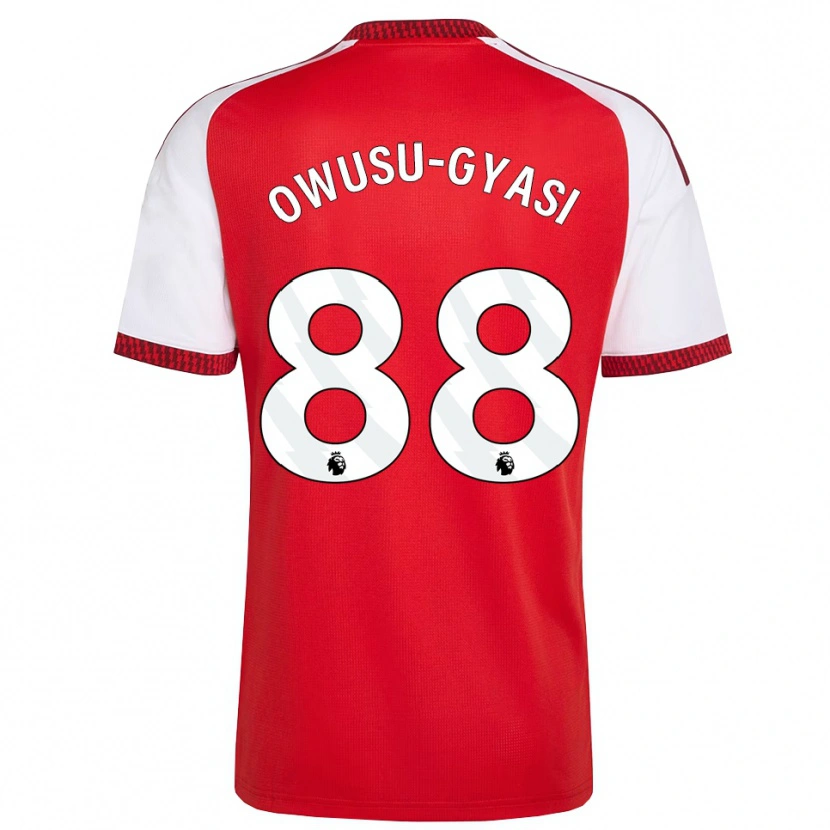 Danxen Damen Abraham Owusu-Gyasi #88 Rot Weiß Schwarz Heimtrikot Trikot 2026/27 T-Shirt