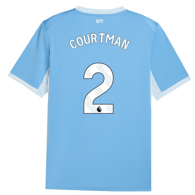 Danxen Damen Charlie Courtman #2 Hellhimmelblau Weiß Heimtrikot Trikot 2026/27 T-Shirt