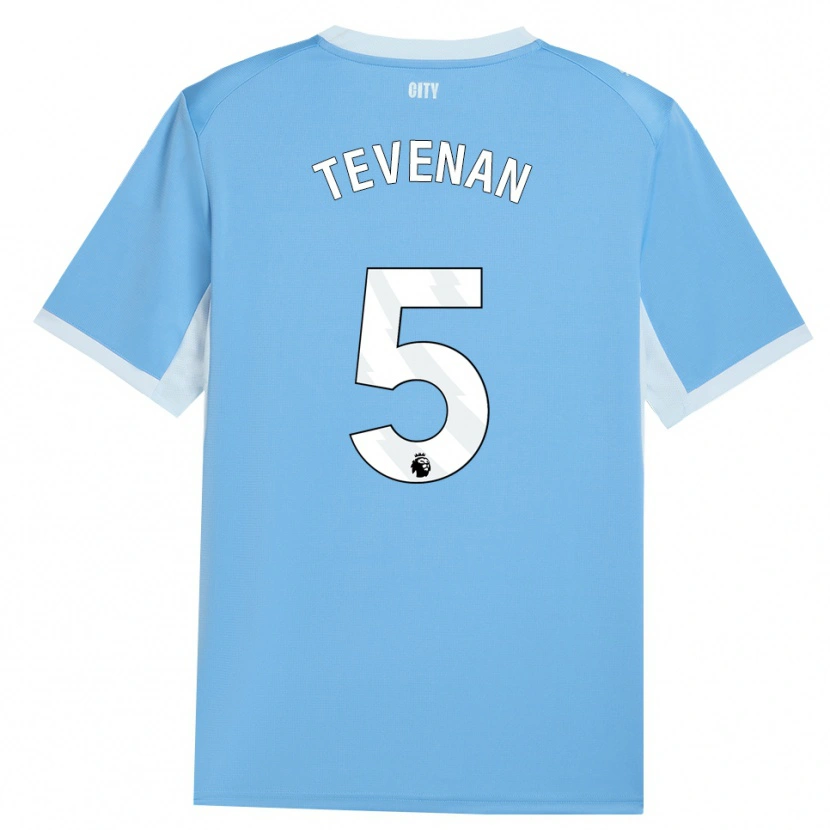 Danxen Damen Oliver Tevenan #5 Hellhimmelblau Weiß Heimtrikot Trikot 2026/27 T-Shirt