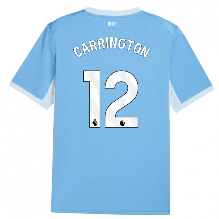 Danxen Damen Theo Carrington #12 Hellhimmelblau Weiß Heimtrikot Trikot 2026/27 T-Shirt